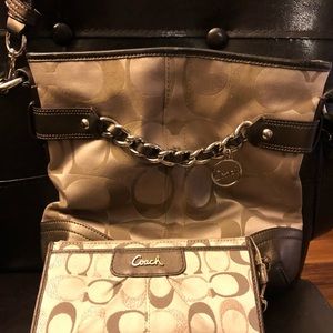 Coach crossbody and wallet